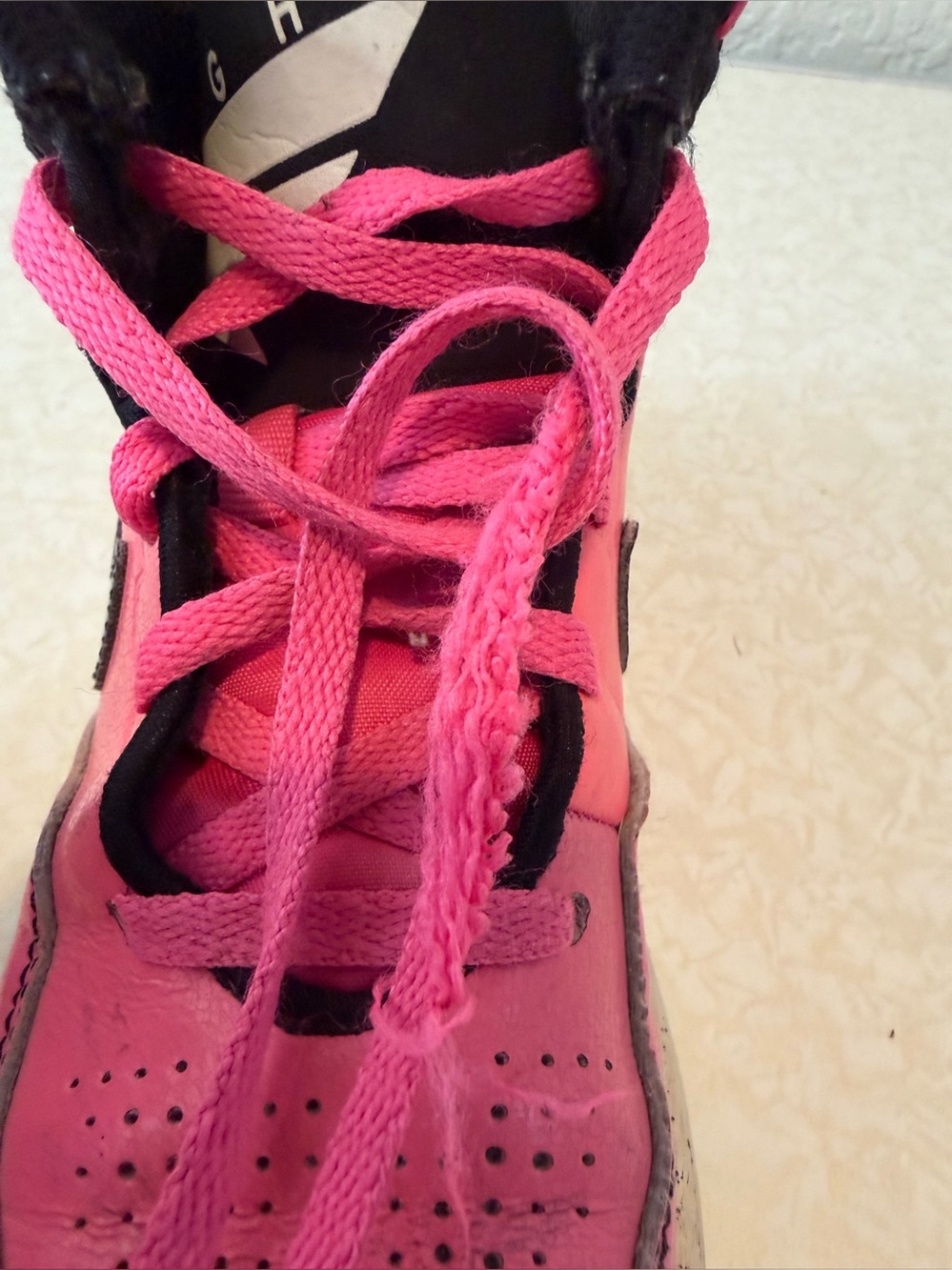 Pink Nike High tops size 12c - Picture 7 of 9